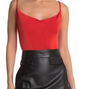 Free people cowl neck body suit